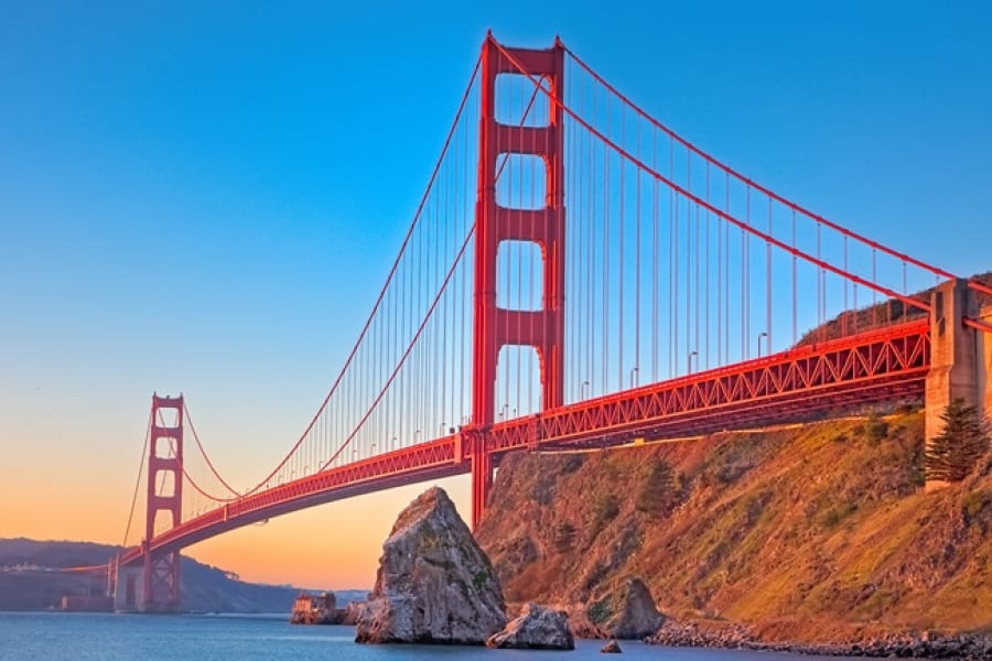 San Francisco Mỹ. Thành Phố Xanh Và Cầu Cổng Vàng Khiến Bạn Muốn Đặt Vé Ngay