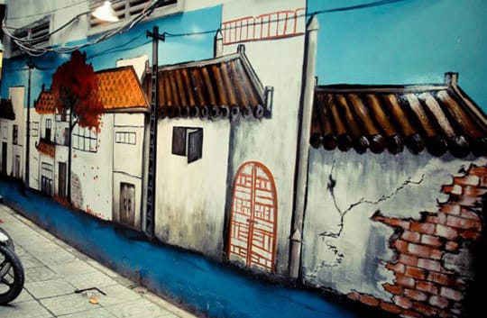 Mộc Cafe Sài Gòn. Ngói Âm Dương Và Kiến Trúc Đỏ Nâu Đậm Chất Kinh Đô